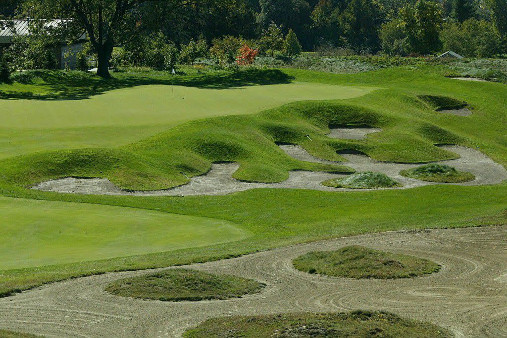 Hole 18 at Purdue Kampen Course