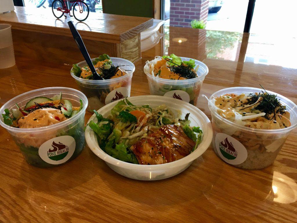 Poke Hibachi Food