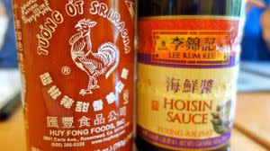 Sauces on every table