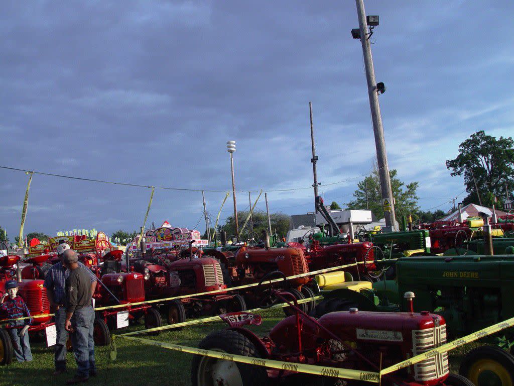 Tractors at County Fair, Deborah Arihood