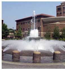 Loeb Fountain at Purdue University