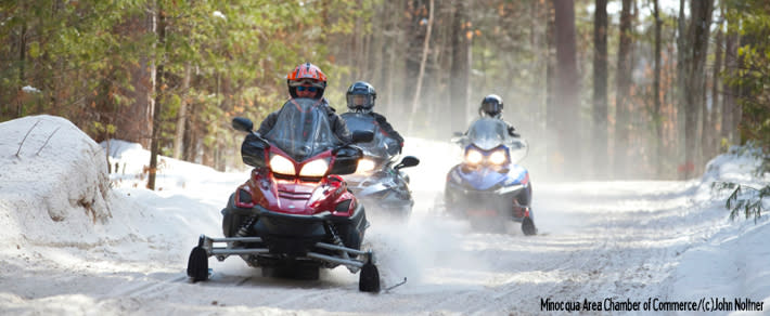 Minocqua Snowmobiling