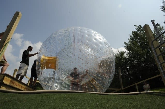 You've gotta experience the OGO balls at Roundtop Mountain Resort.