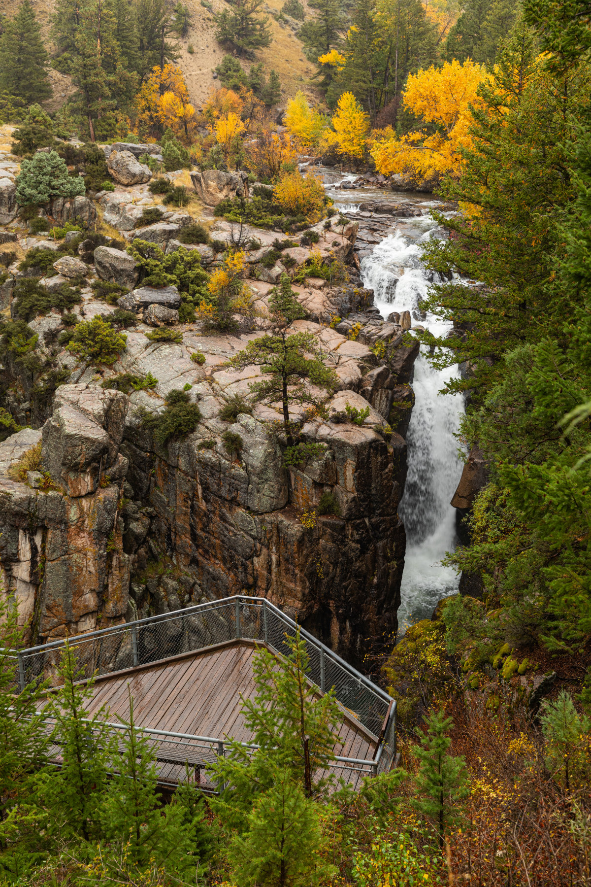 Big Horn County Shell Falls