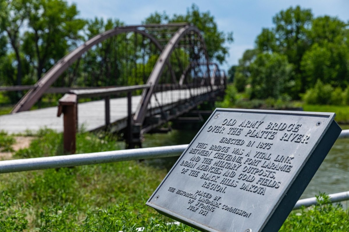 Fort Laramie Old Army Bridge