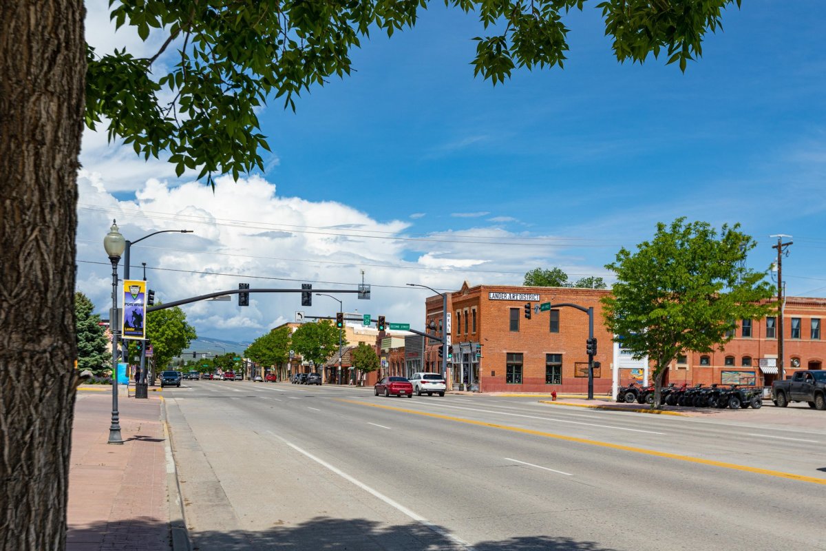 Downtown Lander