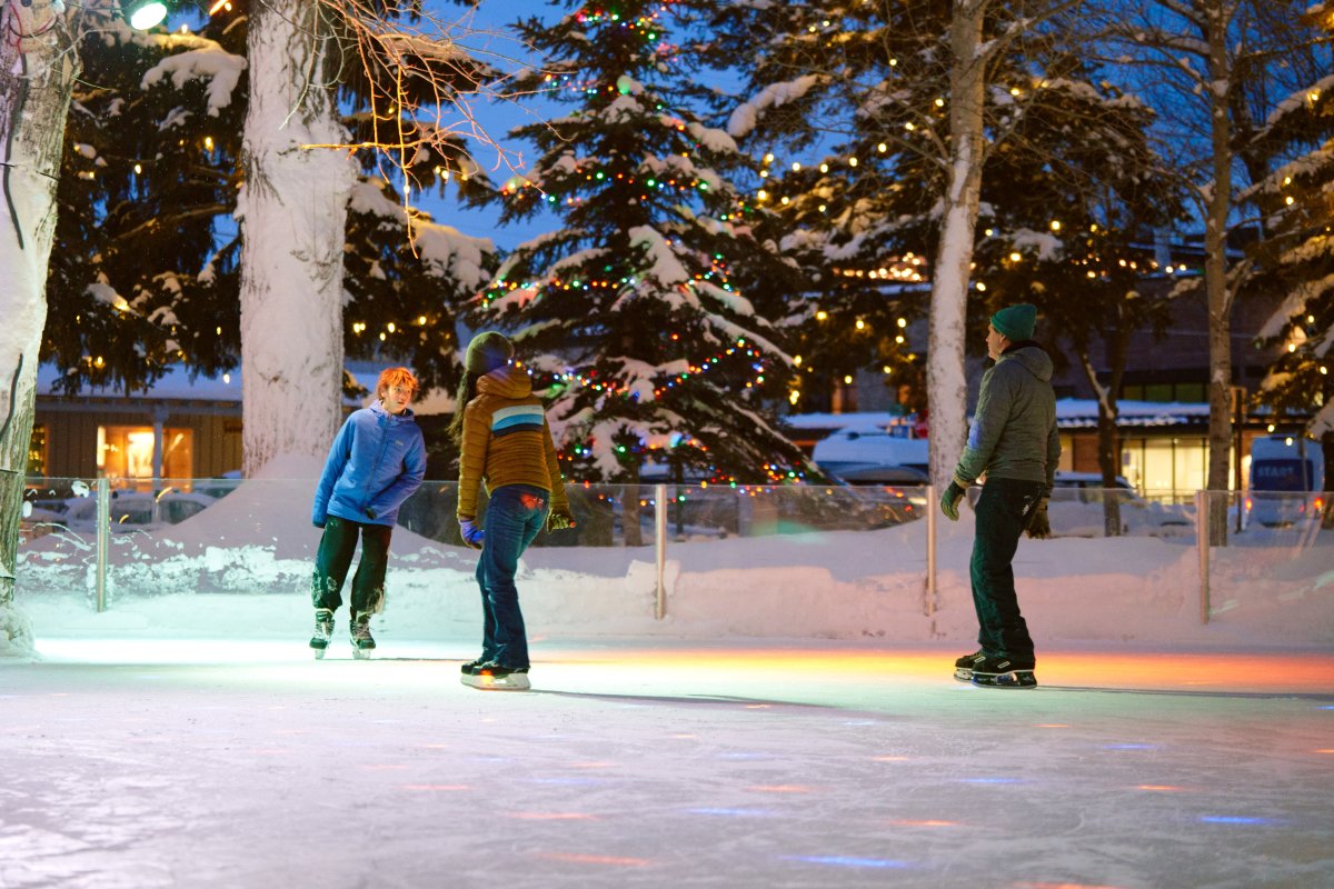 Ice Skating in Jackson