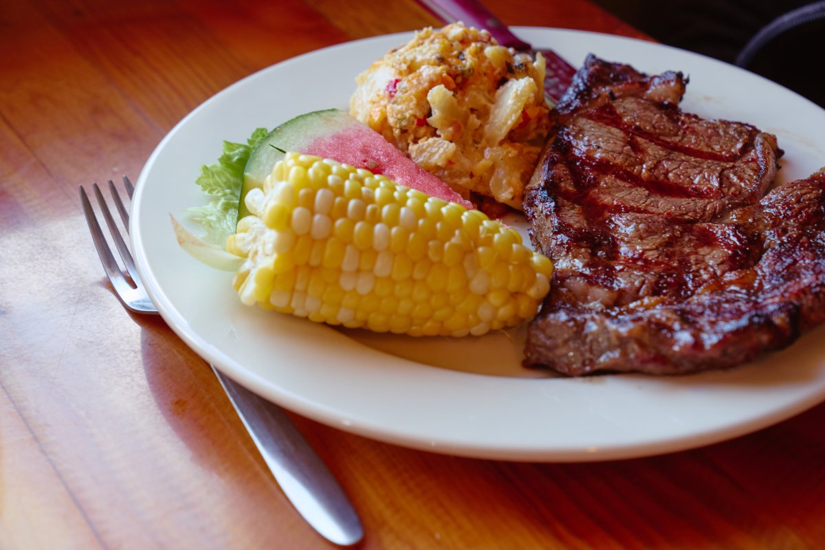 Steak dinner