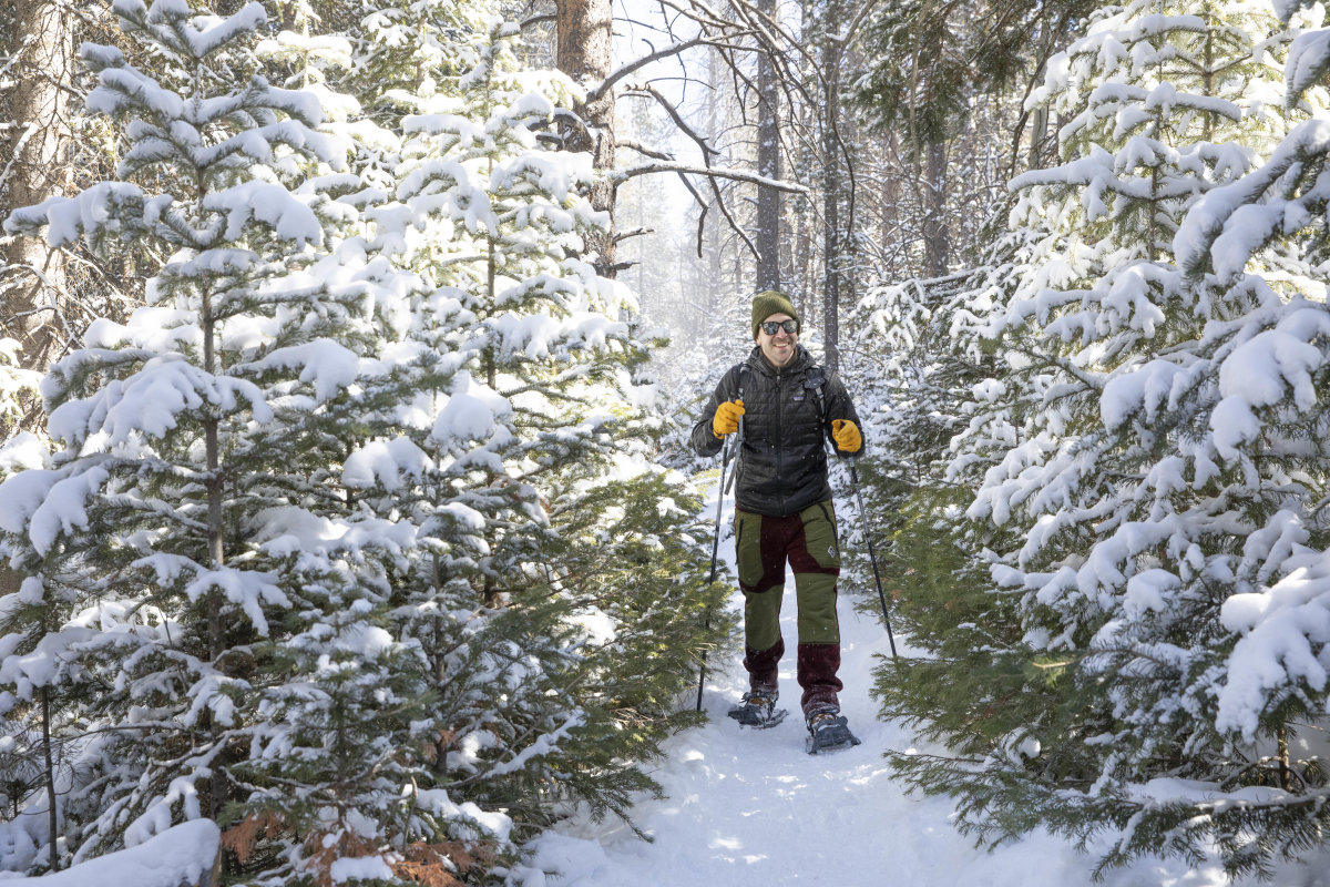 Snowshoeing in Albany County