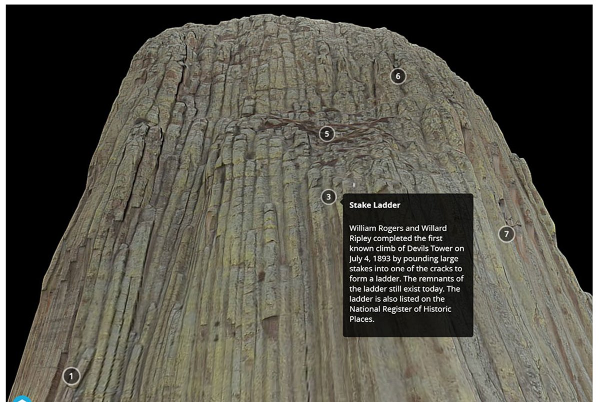 virtual wyoming tours - devils tower