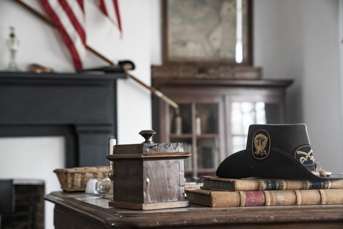 Exhibit details at Fort Laramie National Historic Site