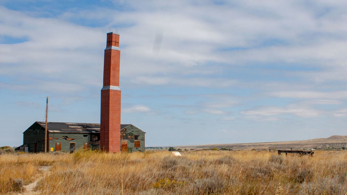 Exterior of the Heart Mountain Relocation Center, a stop in Powell.