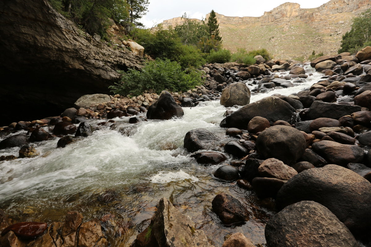 Sinks Canyon river