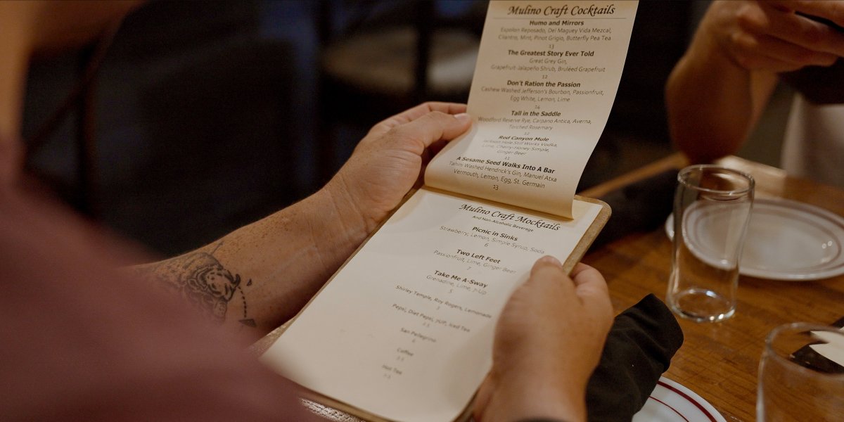 Mulino Italian Bistro menu