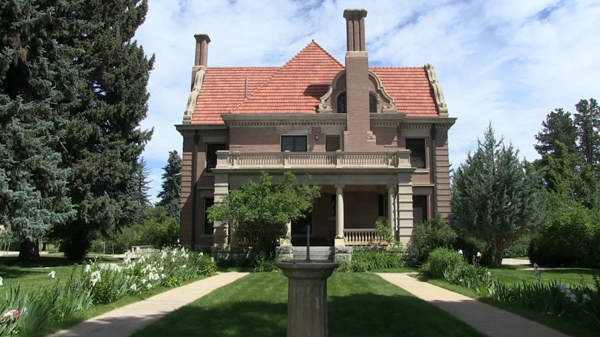 Trail End State Historic Site standing on a sunny summer day.