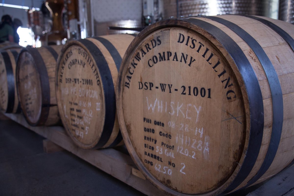 Backwards Distilling in Casper, Wyoming