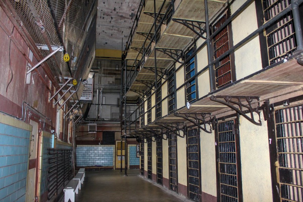 Interior of Wyoming Frontier Prison