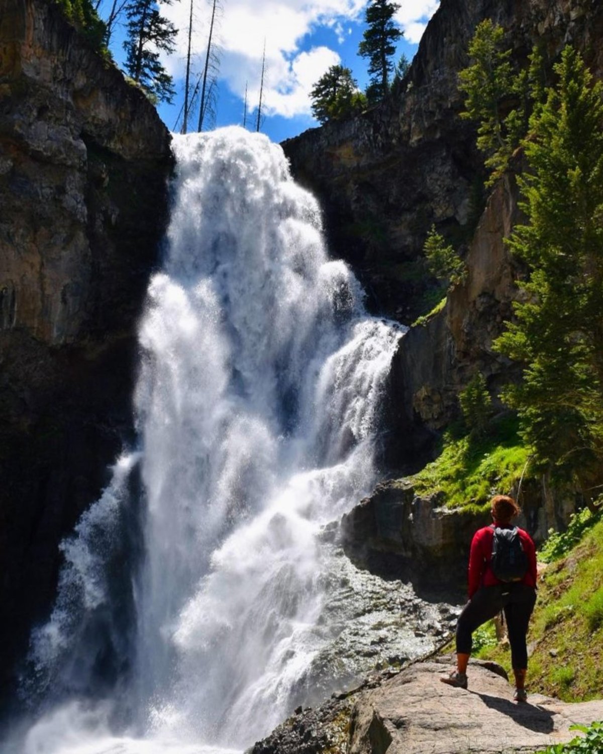 yellowstone hidden gems - Bunsen Peak & Osprey Falls 