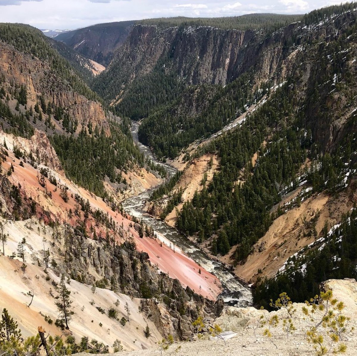 yellowstone hidden gems - Seven-Mile Hole