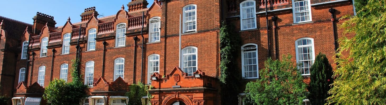 The Margaret Wileman Building at Hughes Hall, an events venue in Cambridge.