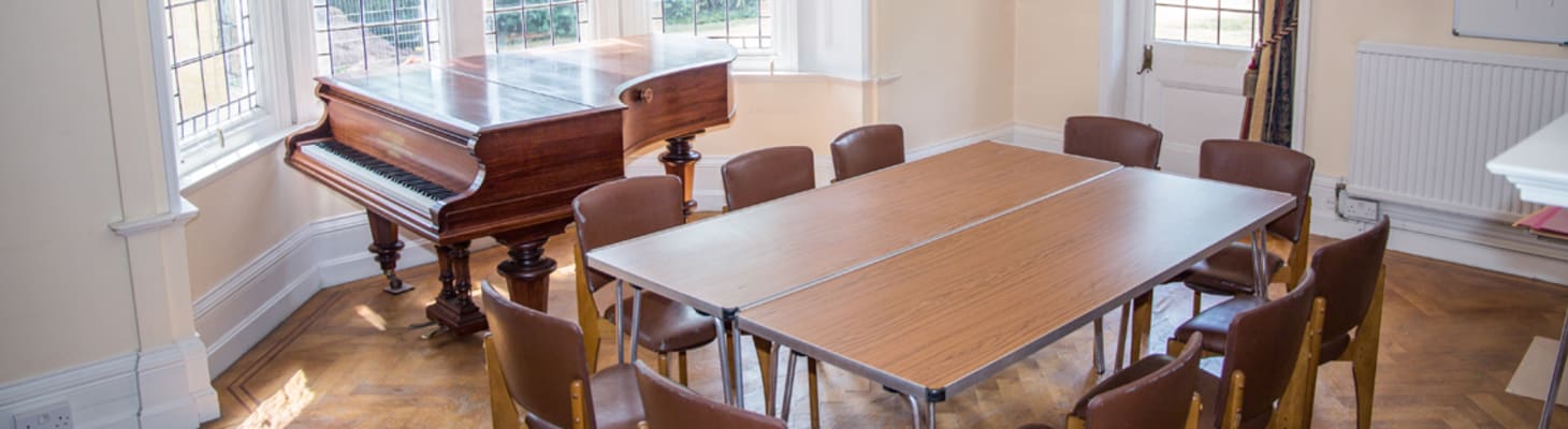 Smaller meeting room space at St Edmund's college