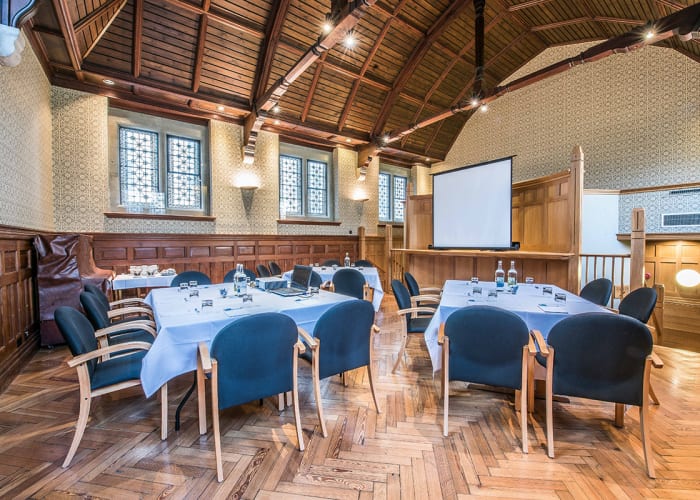The Bateman Room is often used as a break-out area or for small meetings. It is also very popular as an area to register delegates and as a refreshment zone for delegates using the Bateman Auditorium. With its own serving area and kitchenette, it is also a popular choice to hold wine tasting sessions.
