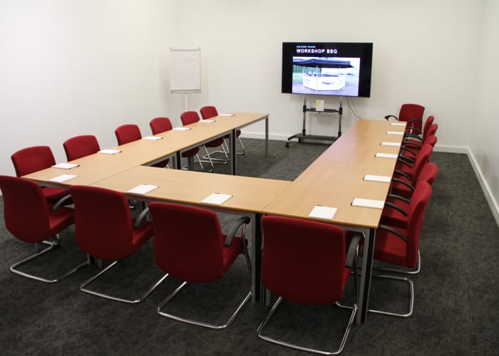 Small meeting area for pitches & presentations