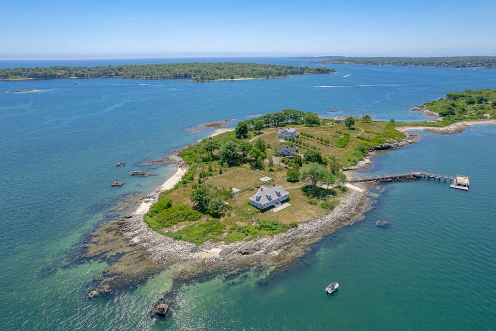 House Island Drone Shot. Photo Credit: Peter G. Morneau