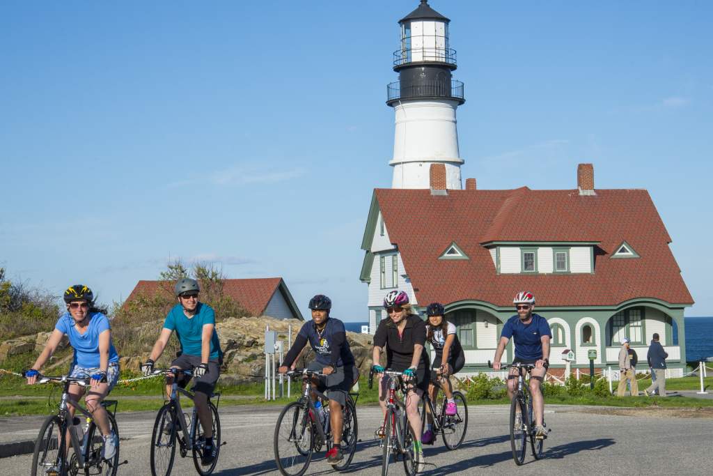 Lighthouse Tour. Photo Credit: Summer Feet Cycling Adventures
