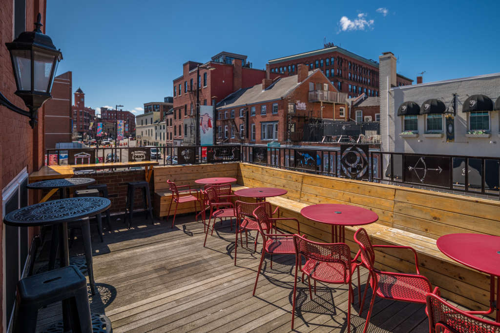 Outdoor Space. Photo Credit: Peter G. Morneau