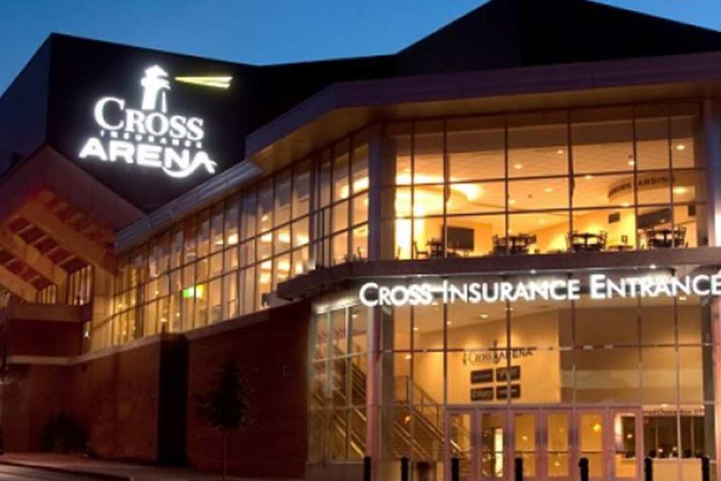 Exterior of Arena. Photo Credit: Cross Insurance Arena