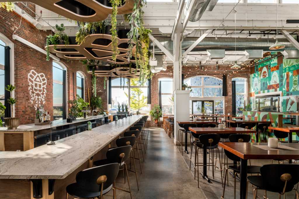 The Garden at Bissell Brothers. Photo Credit: Peter G. Morneau