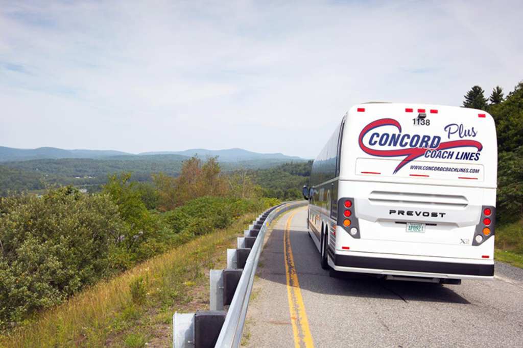 Coach Bus. Photo Credit: Concord Coach Lines