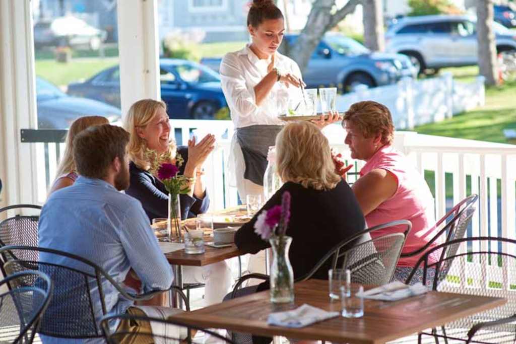 Restaurant at Higgins Beach Inn. Photo Credit: Higgins Beach Inn