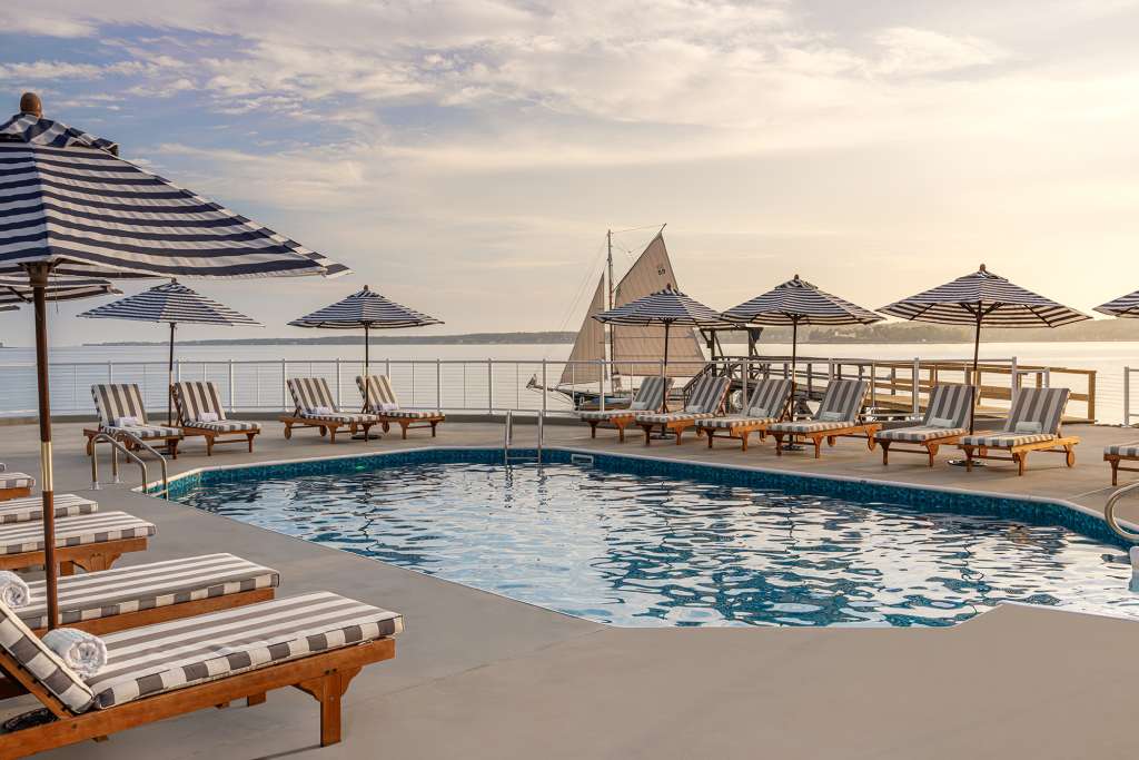 Pool. Photo Credit: Spruce Point Inn