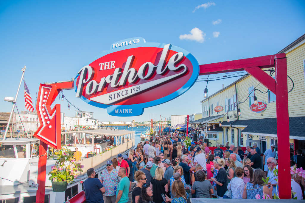The Porthole Deck. Photo Credit: The Porthole Restaurant and Pub