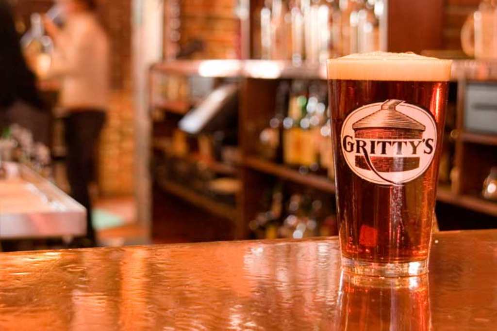 Beer. Photo Credit: Gritty's