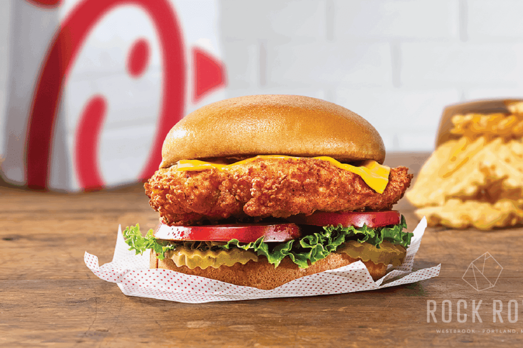 Sandwich. Photo Credit: Chick-fil-A Rock Row