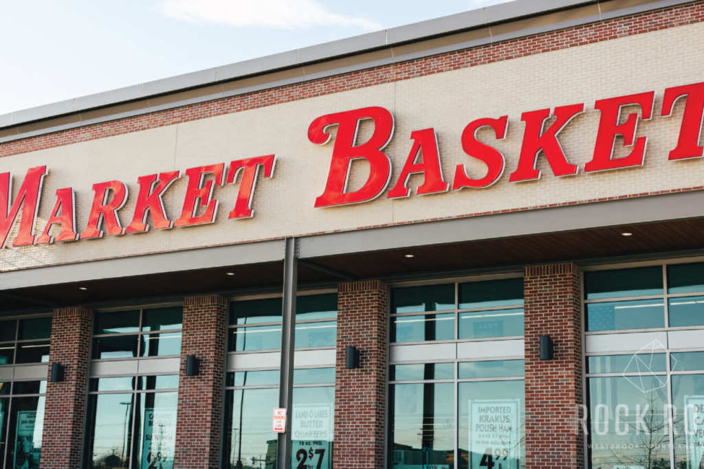 Market Basket at Rock Row. Photo Credit: Navadise Media