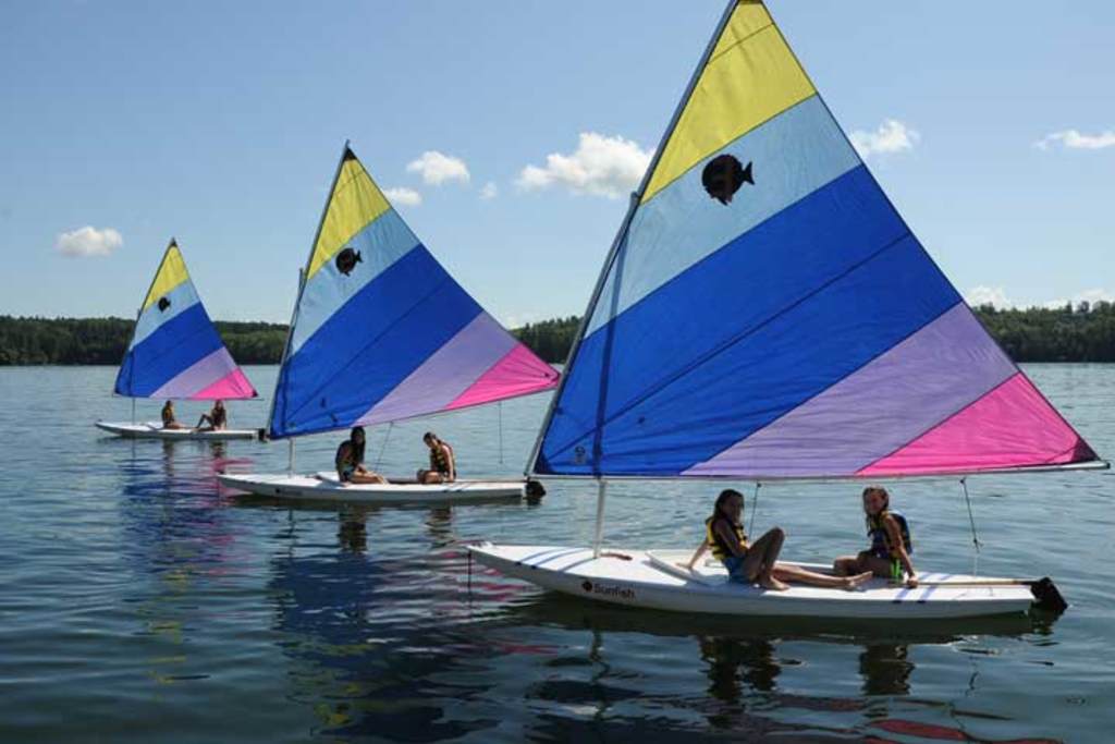 Sailing. Photo Credit: Maine Camp Experience