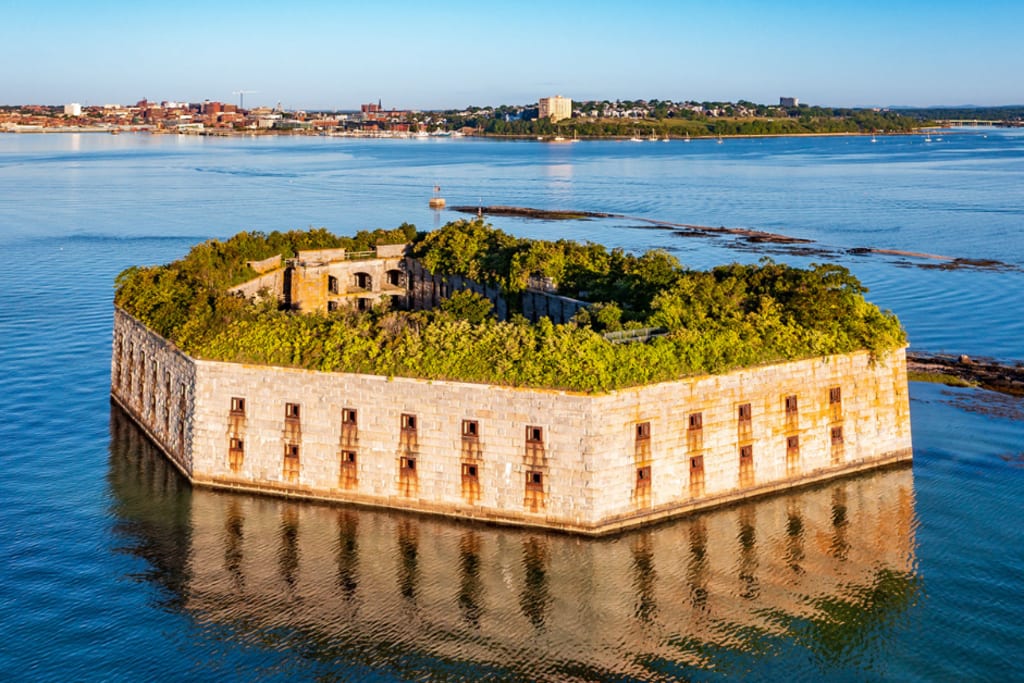 Fort Gorges. Photo Credit: Casco Bay Lines