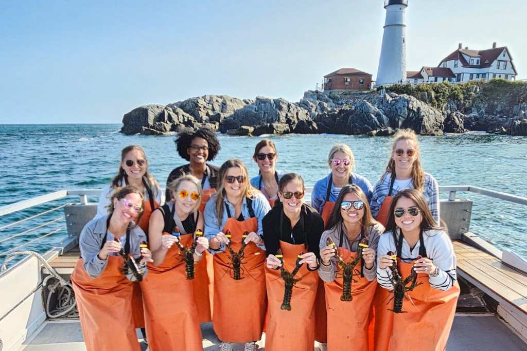 Group Tour. Photo Credit: Rocky Bottom Fisheries