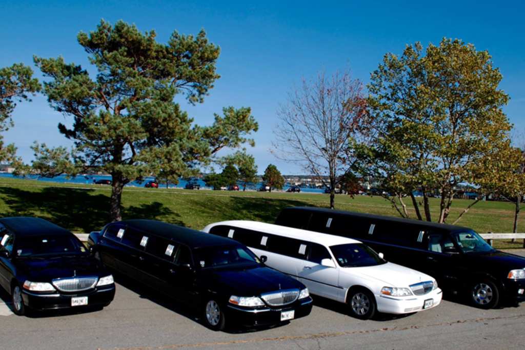 Fleet of Limos. Photo Credit: Maine Limousine Service