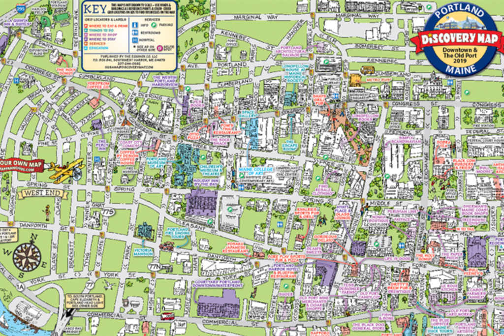 Map. Photo Credit: Discovery Map Portland