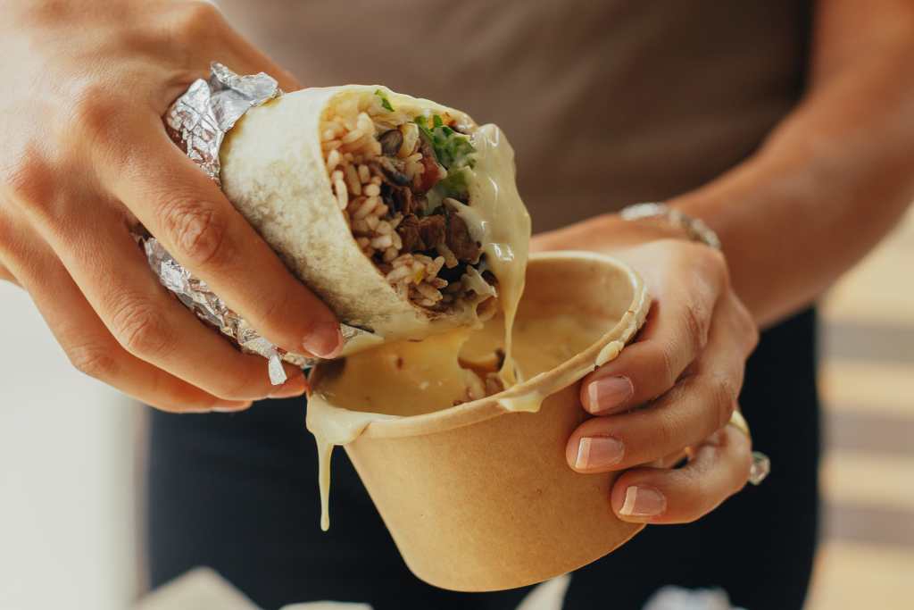 Burrito. Photo Credit: Mesa Grande Taqueria