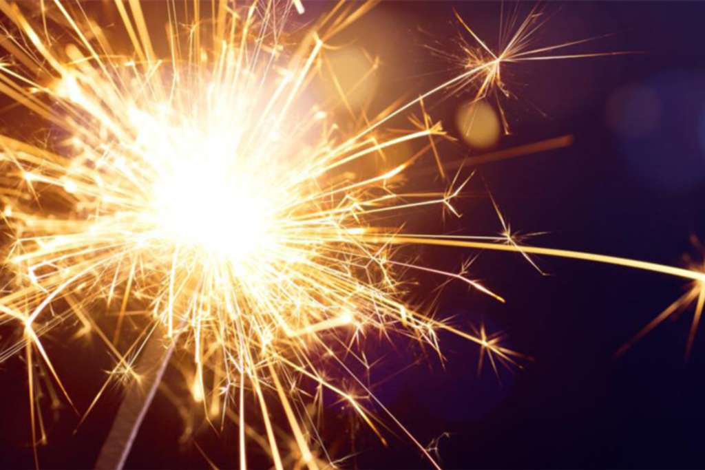 Sparkler. Photo Credit: Portfire Events