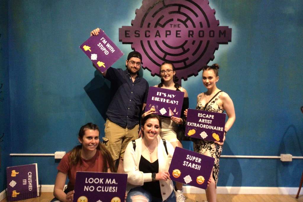 Friends. Photo Credit: The Escape Room