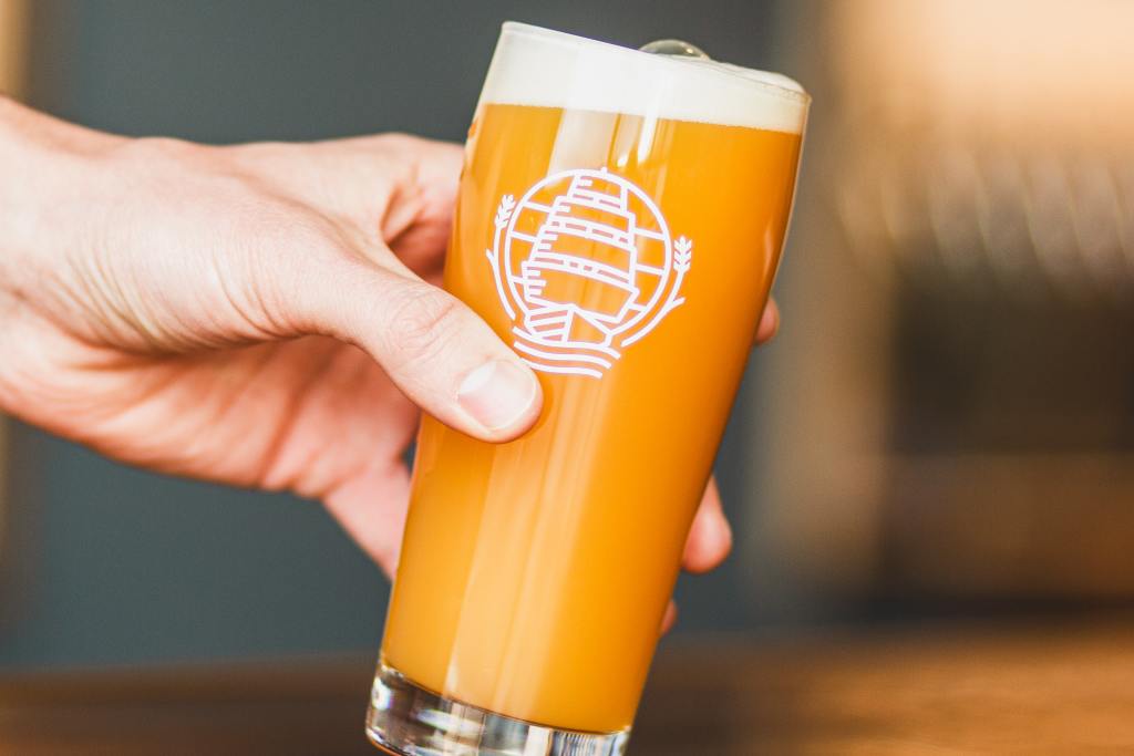 Beer. Photo Credit: Mast Landing Brewing Company