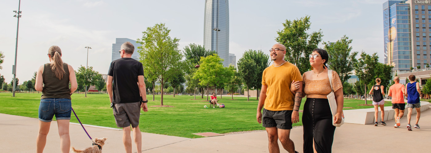 Scissortail Park in Oklahoma City — Photo courtesy of Visit OKC