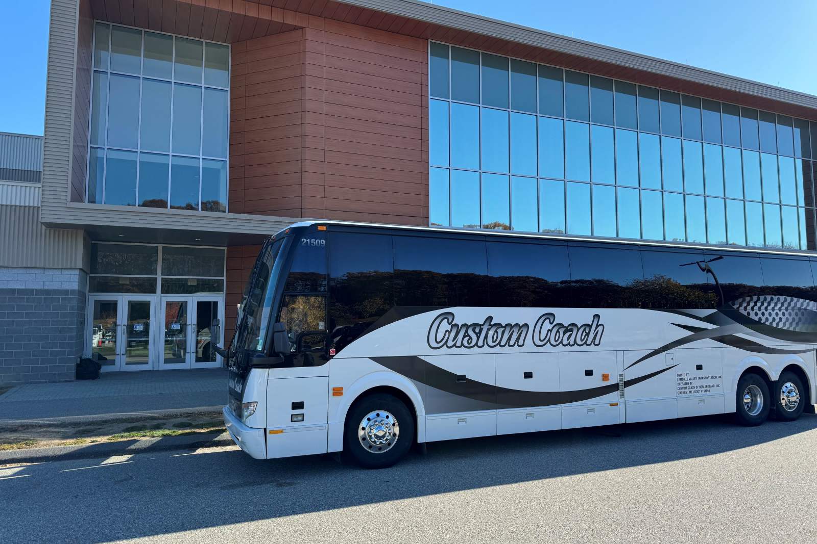 Coach Bus. Photo Credit: Custom Coach of New England